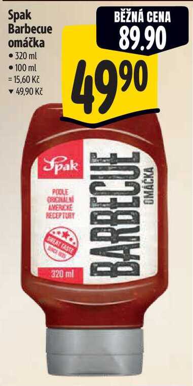 Spak Barbecue omáčka, 320 ml 