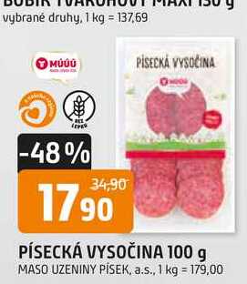 PÍSECKÁ VYSOČINA 100 g 
