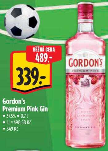 Gordon's Premium Pink Gin, 0,7 l