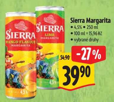 Sierra Margarita, 250 ml  