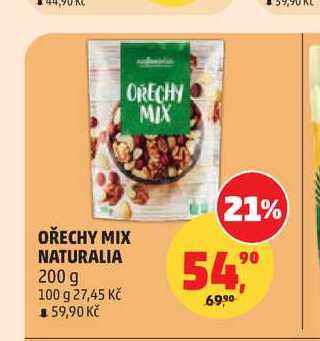 OŘECHY MIX NATURALIA 200g