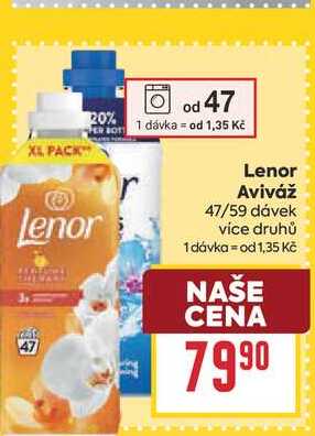 Lenor Aviváž 47/59 dávek 
