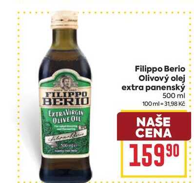 Filippo Berio Olivový olej extra panenský 500 ml 