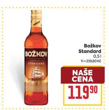 Božkov Standard 0,5l