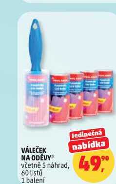 VÁLEČEK NA ODĚVY