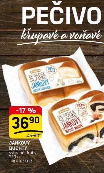 JANKOVY BUCHTY vybrané druhy 220 g