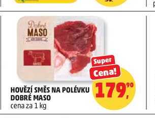 HOVĚZÍ SMĚS NA POLÉVKU cena 1 kg