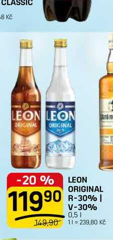 LEON ORIGINAL R-30% | V-30% 0,5l