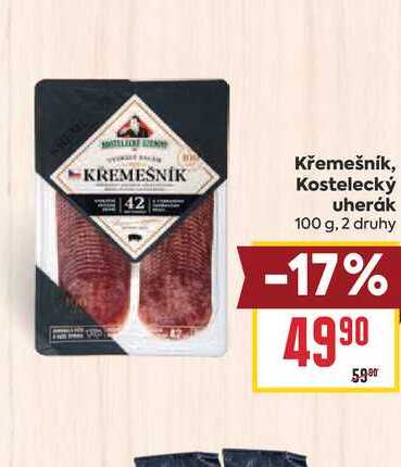 Křemešník, Kostelecký uherák 100 g 