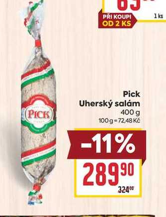 Pick Uherský salám 400 g 