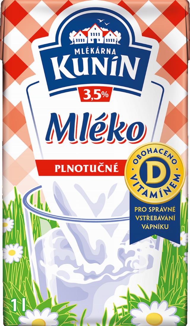 Kunín Mléko s vitamínem D trvanlivé