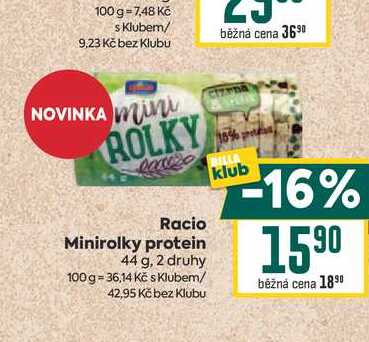 Racio Minirolky protein 44 g