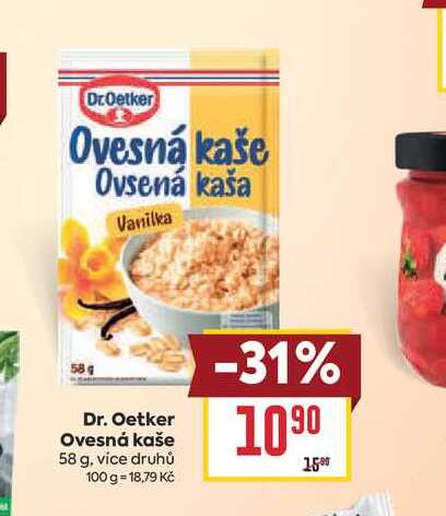 Dr. Oetker Ovesná kaše 58 g