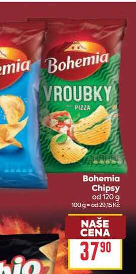 Bohemia Chipsy od 120 g 