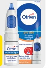 Otrivin pro děti 0,5 mg/ml, nosní sprej, roztok 10 ml