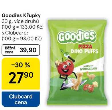Goodies Křupky, 30 g