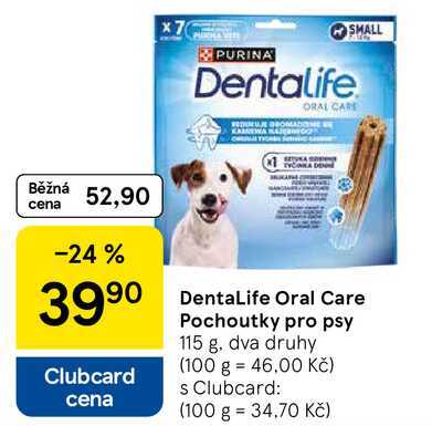 DentaLife Oral Care Pochoutky pro psy, 115 g 