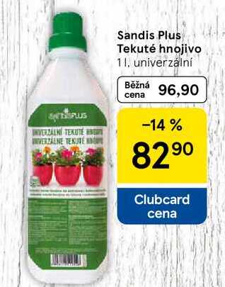 Sandis Plus Tekuté hnojivo, 1 l