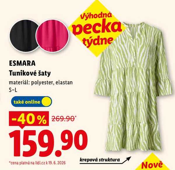 ESMARA Tunikové šaty