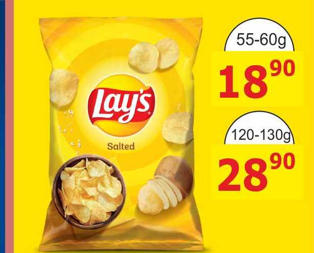 Lay's Salted 120-130g