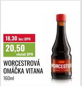 WORCESTROVÁ OMÁČKA VITANA, 160ml