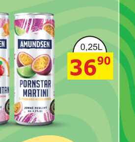 AMUNDSEN PORNSTAR MARTINI 0,25L míchaný nápoj plech