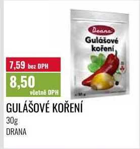 GULÁŠOVÉ KOŘENÍ, 30g 