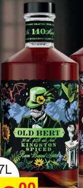OLD BERT KINGSTON SPICED 0,7l 40%