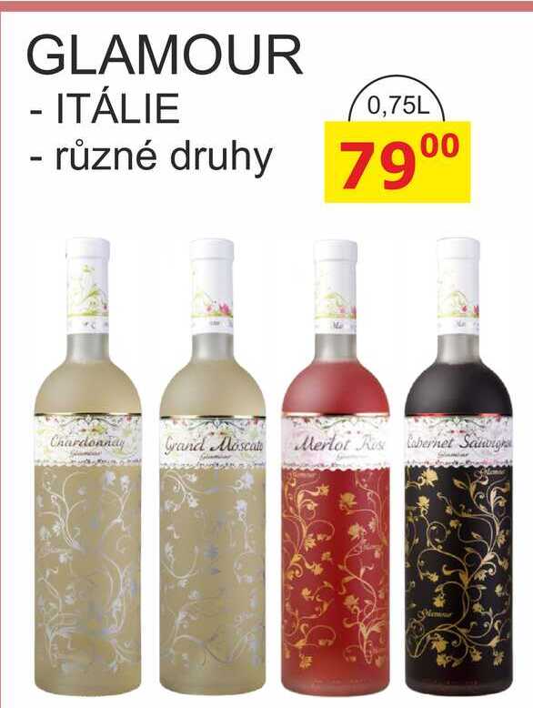GLAMOUR - ITÁLIE 0,75L