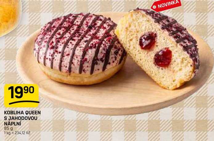 KOBLIHA QUEEN S JAHODOVOU NÁPLNÍ 85 g