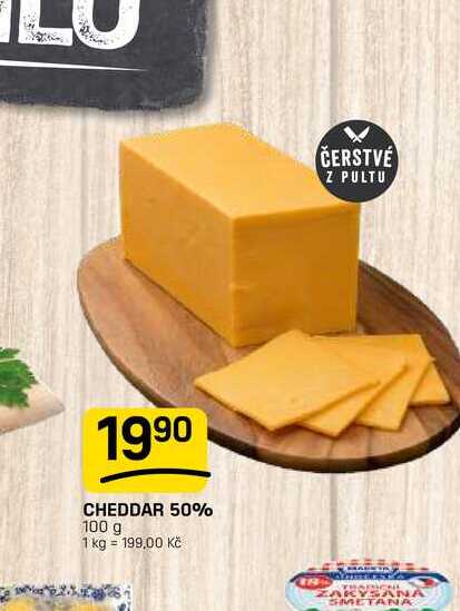 CHEDDAR 50% 100 g