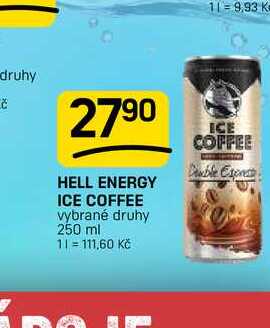 HELL ENERGY ICE COFFEE vybrané druhy 250 ml 