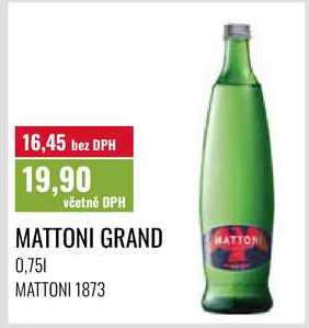 MATTONI GRAND, 0,751