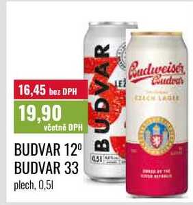 BUDVAR 33 0,5l