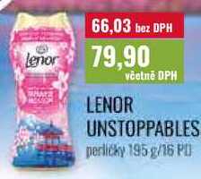 LENOR UNSTOPPABLES perličky 195 g/16 PD