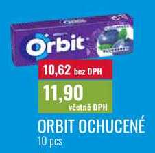 ORBIT OCHUCENÉ, 10 pcs  