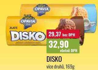 DISKO, více druhů, 169g