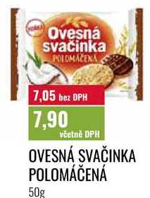 OVESNÁ SVAČINKA POLOMÁČENÁ, 50g  