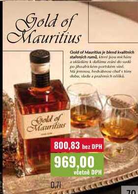 Gold of Mauritius 0,7l