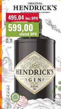 HENDRICK'S GIN 0,7l