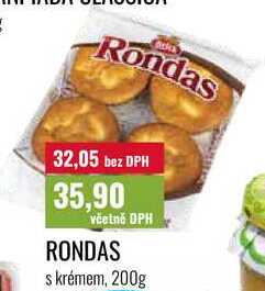 RONDAS s krémem, 200g  