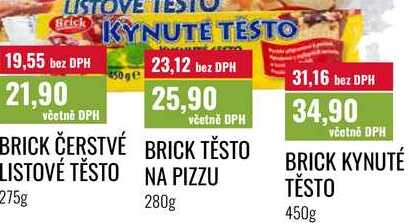 BRICK KYNUTÉ TĚSTO, 450g  