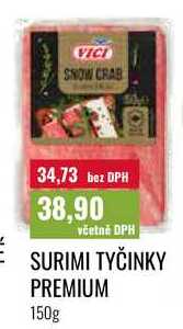 SURIMI TYČINKY PREMIUM, 150g  