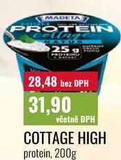 COTTAGE HIGH, protein, 200g 