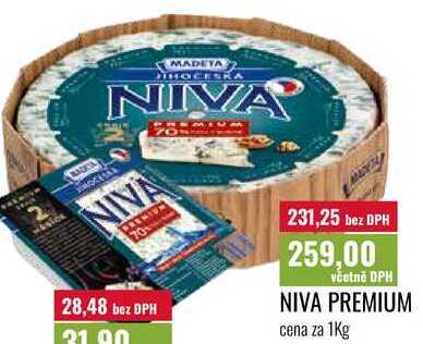 NIVA PREMIUM, cena za 1Kg