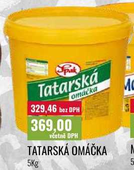 TATARSKÁ OMÁČKA, 5Kg