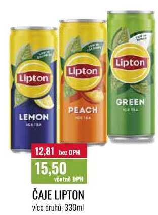 ČAJE LIPTON 330ml
