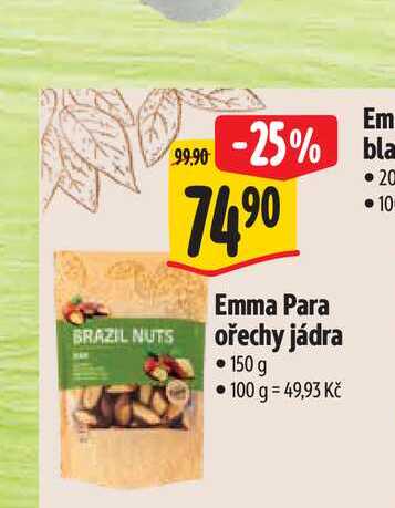  Emma Para ořechy jádra 150 g  