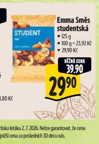 Emma Směs studentská 125 g
