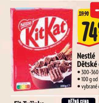 Nestlé Dětské cereálie 300-360 g